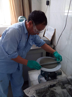 麦斯特砂浆减水率检测